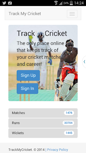 Track My Cricket