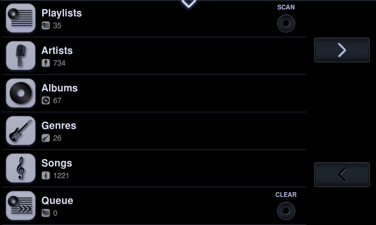 Neutron Music Player - screenshot