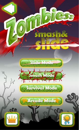 【免費街機App】Zombies: Smash & Slide-APP點子