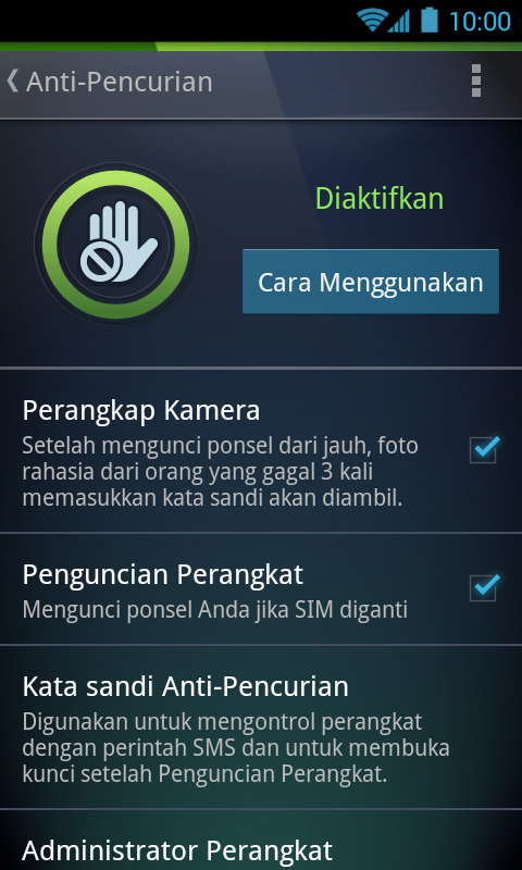 AntiVirus PRO: antivirus PRO - screenshot
