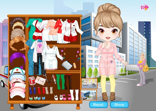 【免費休閒App】Nurse internship college dress-APP點子