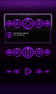 How to install Poweramp Widget Purple Glow 2.08-build-208 apk for pc