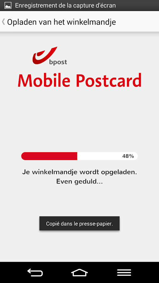 bpost Mobile Postcard Androidapps op Google Play