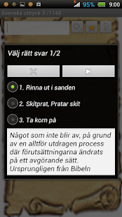 Svenska uttryck Test Screenshots 2