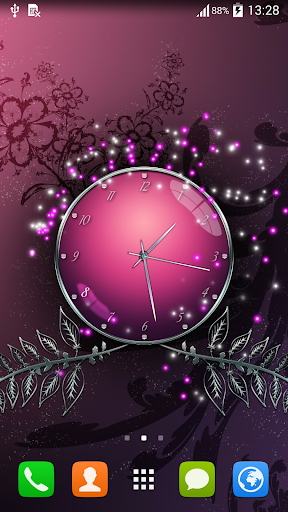 Free Pink Clock