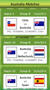 Free Football WorldCup 2014 Fixture APK for Android