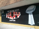 Super Bowl XLIV Mural