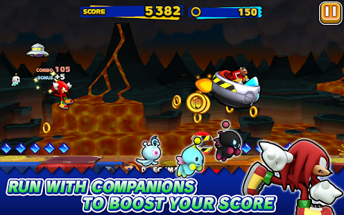 Android Games Fun Apk Games Sonic Runners V1 1 3 Apk Mod Money