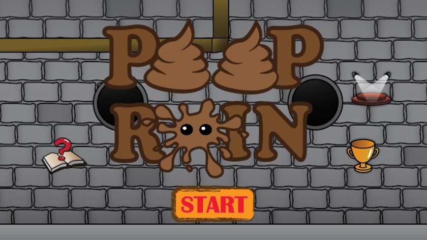 Poop Rain Full Screen 1