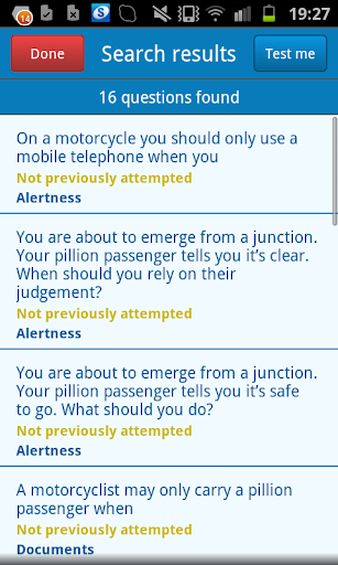 【免費教育App】Motorcycle Theory Test-APP點子