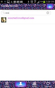 How to download GO CONTACTS - Glimmer Purple 1.0 unlimited apk for bluestacks