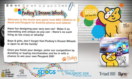 Pudsey's Dream Wheels