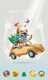 Christmas GO Launcher Theme by ZT.art poster 2
