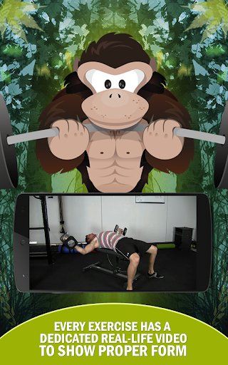 【免費健康App】Gorilla Weight Lifting: Coach-APP點子