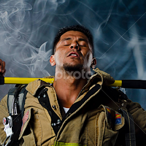Firefighter Photo shoot by Steve Forbes - People Portraits of Men