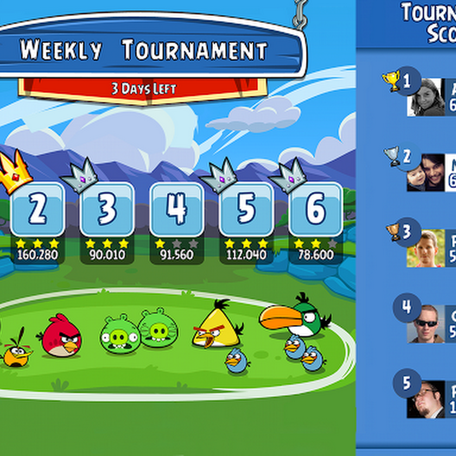 Descargar Angry Birds Friends apk