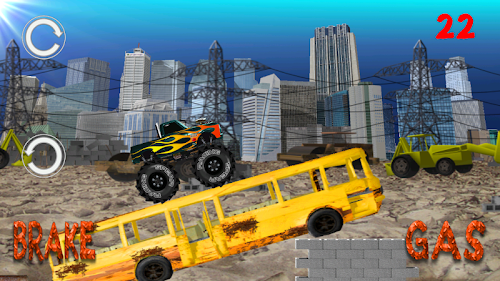 Android application Monster Truck Junkyard 2 NO AD screenshort