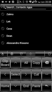 TouchPal Frame Silver skin