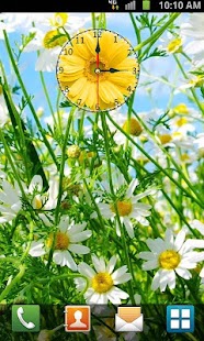 How to install Daisy Clock Live Wallpaper 1.7 mod apk for pc
