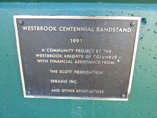 Westbrook Centennial Bandstand 
