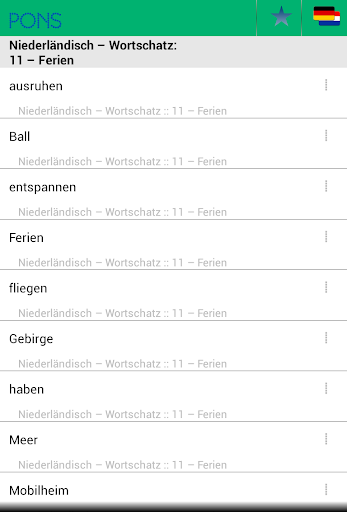 免費下載教育APP|PONS Niederländisch Wortschatz app開箱文|APP開箱王