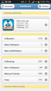 Followers+ for Twitter - screenshot thumbnail