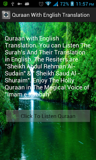 Quraan - English Translation