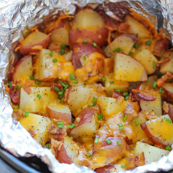 potatoes ranch Bacon  Potatoes bacon Cheesy recipe Slow Ranch Cooker