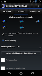 3Minit Battery Settings (PAID) - screenshot thumbnail