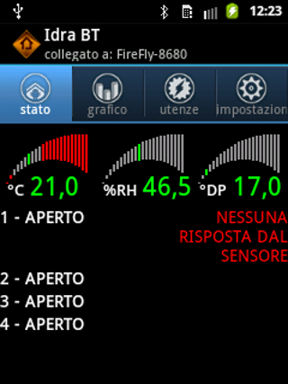 IdraBT Arduino airconditioning