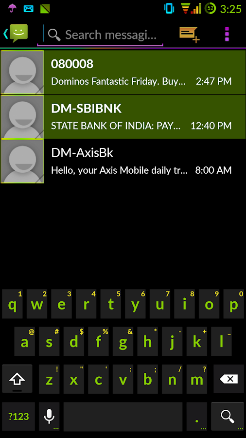 Neon Colors Theme CM11/AOKP - screenshot