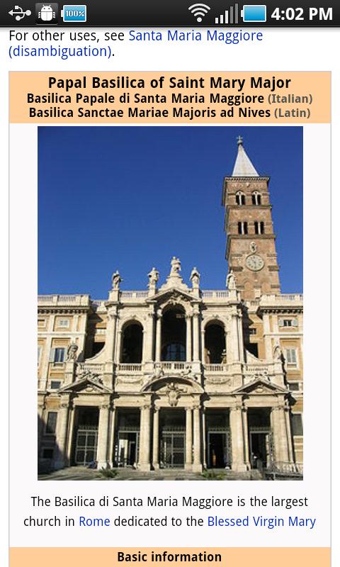 Churches of Rome Screen 3