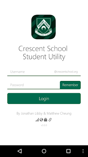 Crescent School StudentUtility