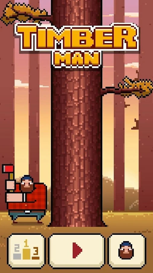 Timberman - screenshot
