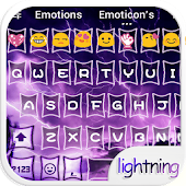 Purple Lightning Emoji Skin⚡️