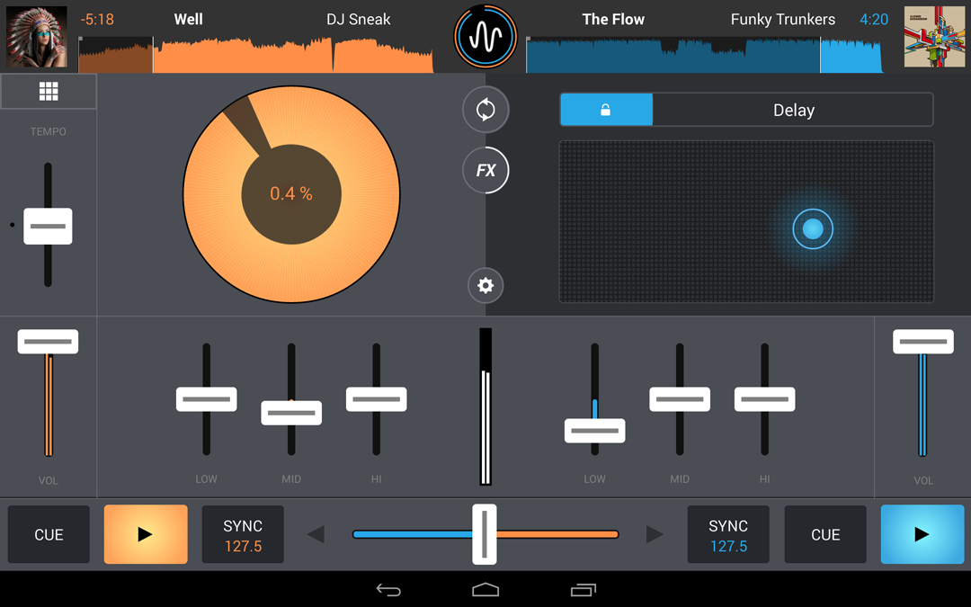 Cross DJ Pro screenshot