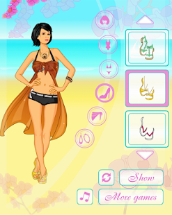   Dress Up Beach Girl- screenshot thumbnail   