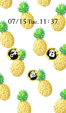 かわいいきせかえ壁紙 Juicy Pineapple Androidアプリ Applion