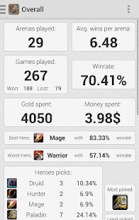How to get Arena Stats: Hearthstone patch 1.71 apk for bluestacks
