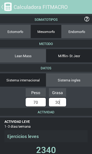 【免費健康App】Calculadora Fitmacro-APP點子