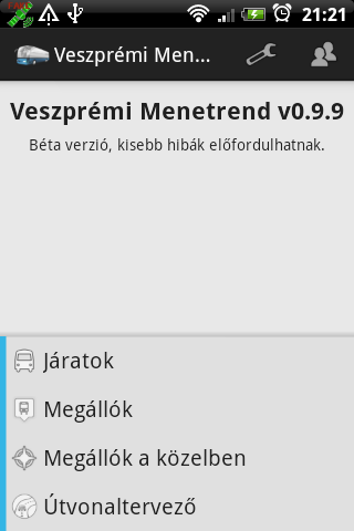 Veszprémi Menetrend