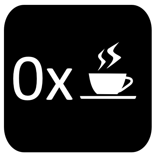 0xCAFE (number converter) APP LOGO.