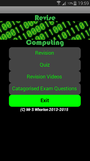 GCSE Computing Revision