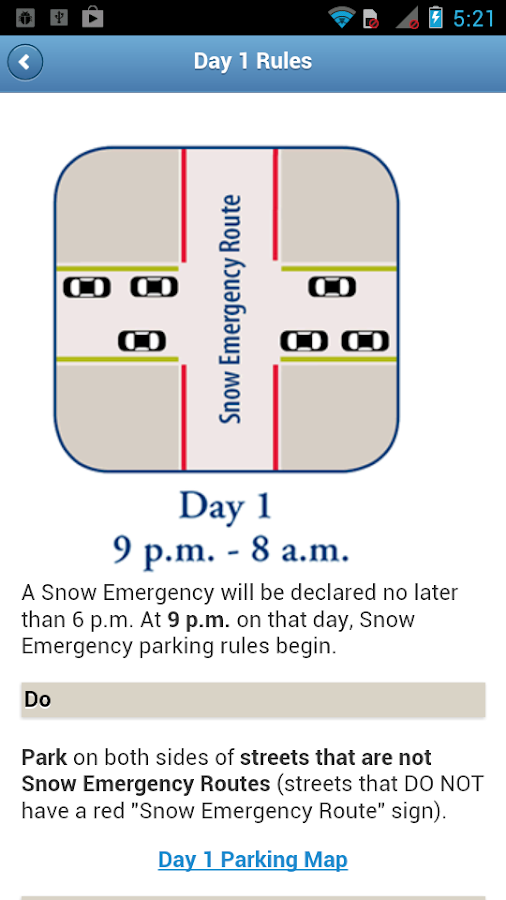 Mpls Snow Emergency Rules Android Apps on Google Play