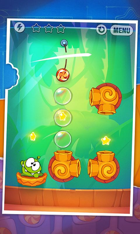 Android application Cut the Rope: Experiments GOLD screenshort