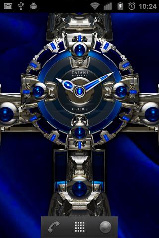 【免費個人化App】SAPHIR Luxury Clock Widget-APP點子