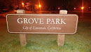 Grove Park (East Sign)