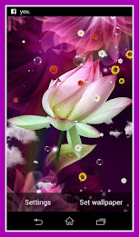 Lotus Live Wallpaper by technosoft poster 5