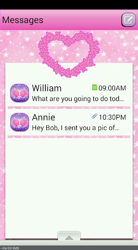 FlowerGenie GO SMS THEME