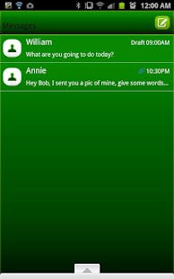 How to get GO SMS - Bubble Green lastet apk for bluestacks